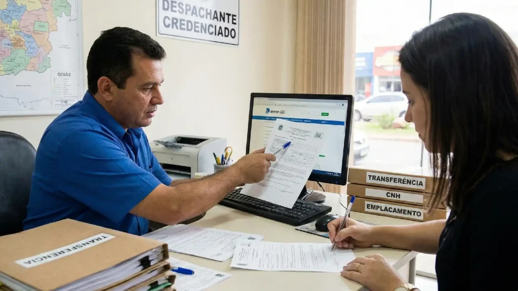 O que o despachante rm goias olha na vistoria