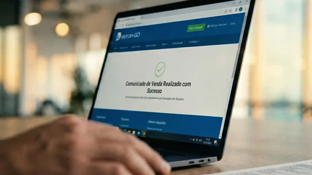 Comunicado de Venda Detran GO